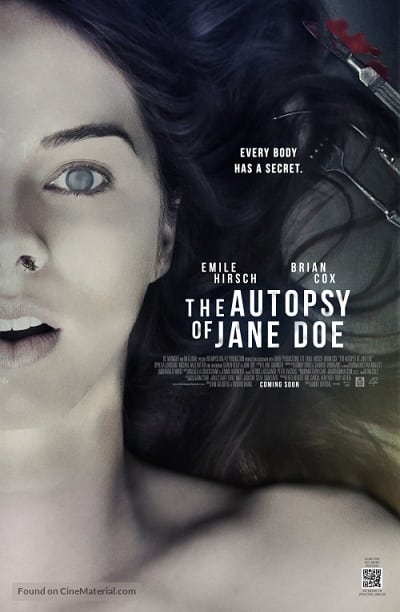 ดูหนังออนไลน์ The Autopsy of Jane Doe (2016) สืบศพหลอน ซ่อนระทึก